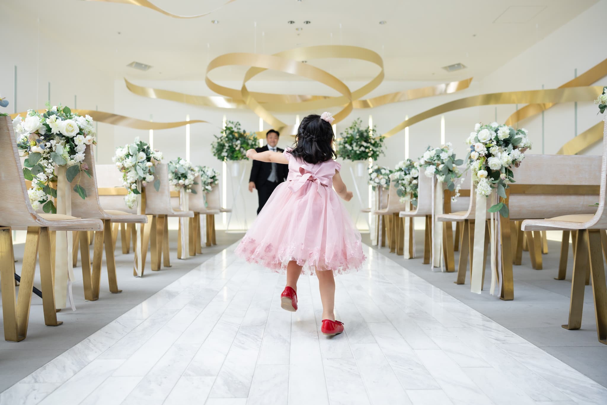 可愛いお子様と一緒に笑顔はじけるフォトウェディング！